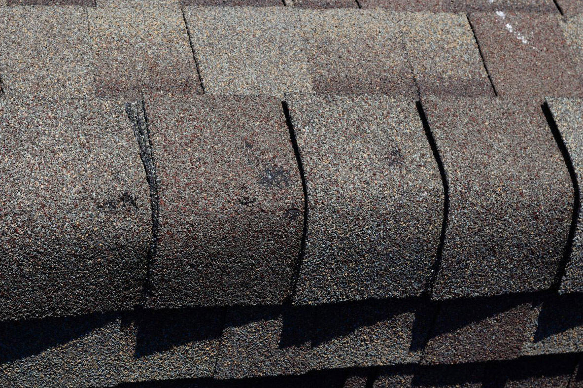 Hail Damaged Roof
