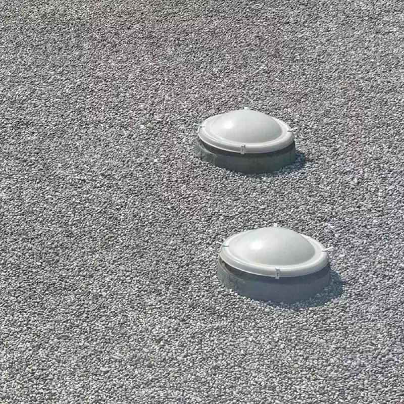 Built Up Gravel Roof BUR roof system