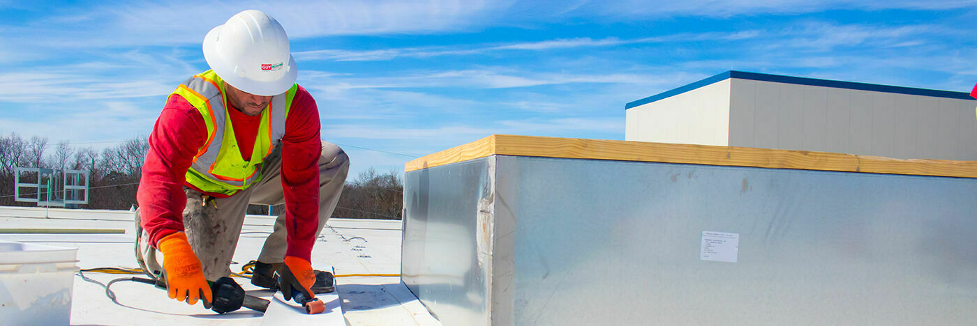 Commercial roof replacement